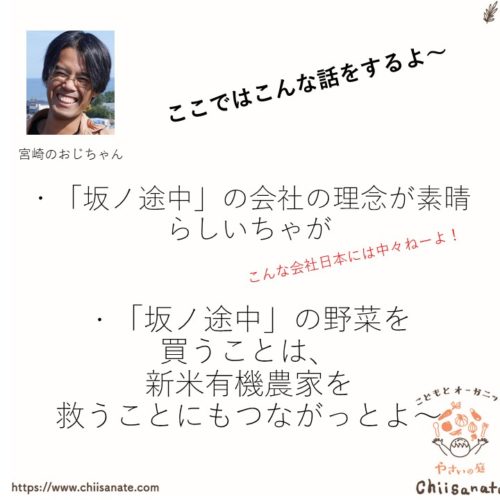 【豆知識】あなたの1票が新米有機農家を救う(説明画像)